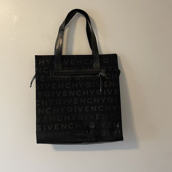 Givenchy Perfume Nylon Tote Monogrammed Bag - Picture 3 of 11
